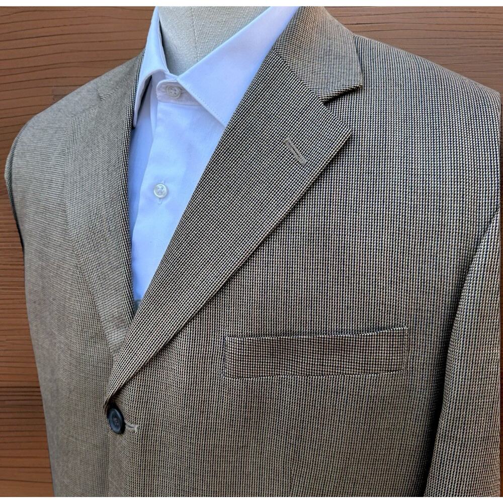 Nautica Lord & Taylor Men 42S Sport Coat Blazer Silk Wool 3 Button Perfect